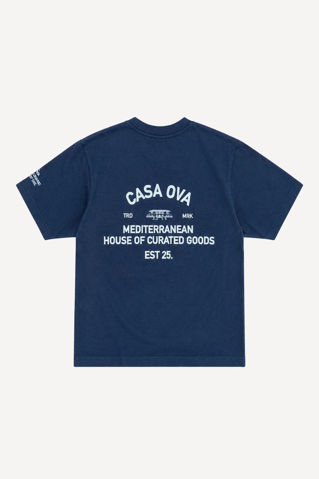 CASA OVA WASHED GREY T-SHIRT