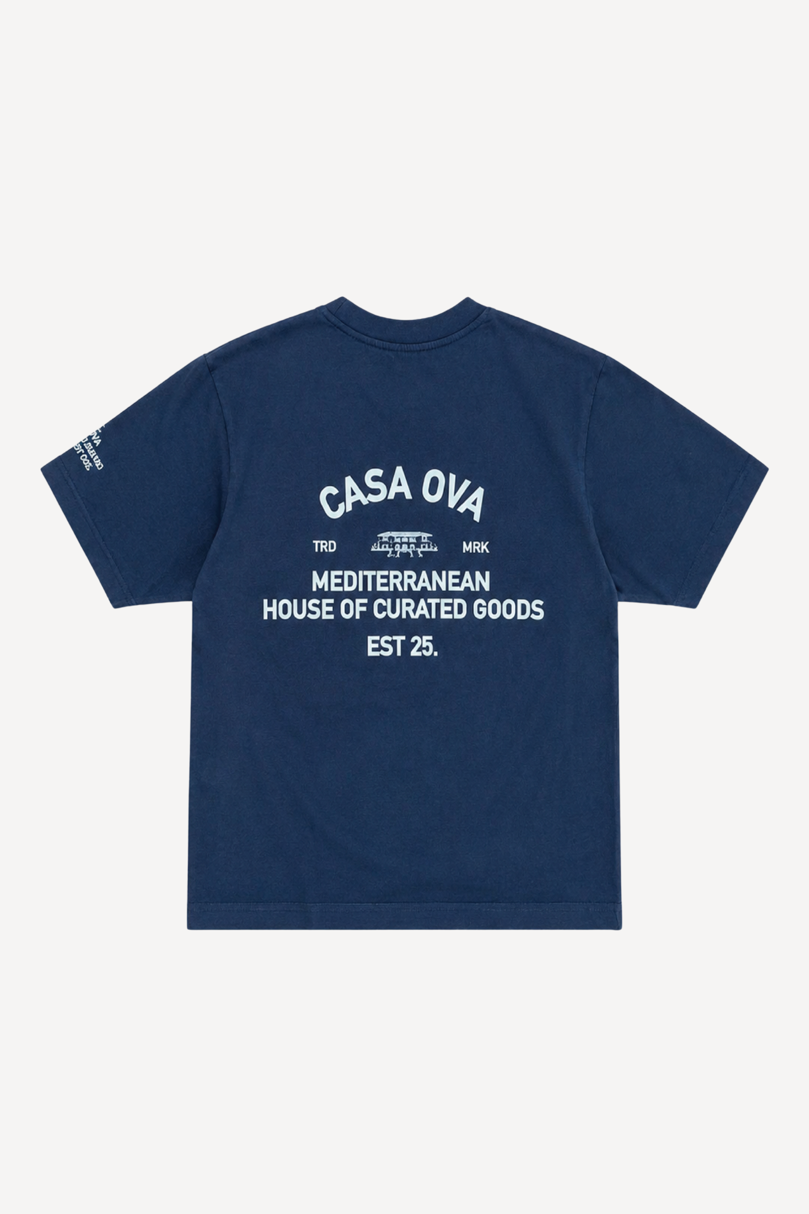 CASA OVA WASHED GREY T-SHIRT