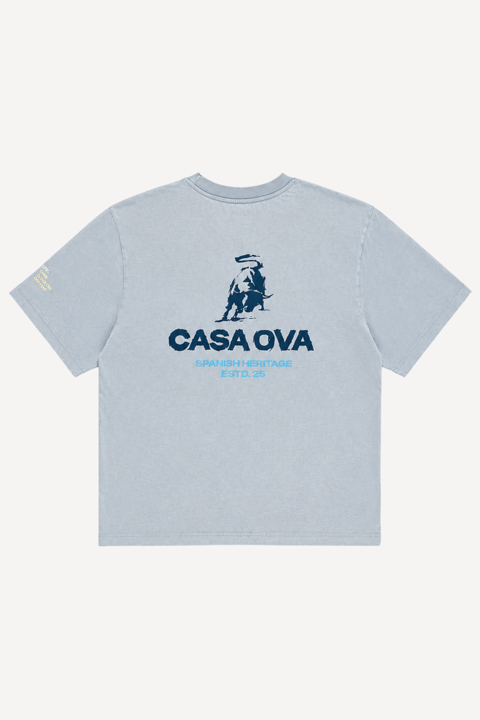 TORO WASHED LIGHT GREY T-SHIRT