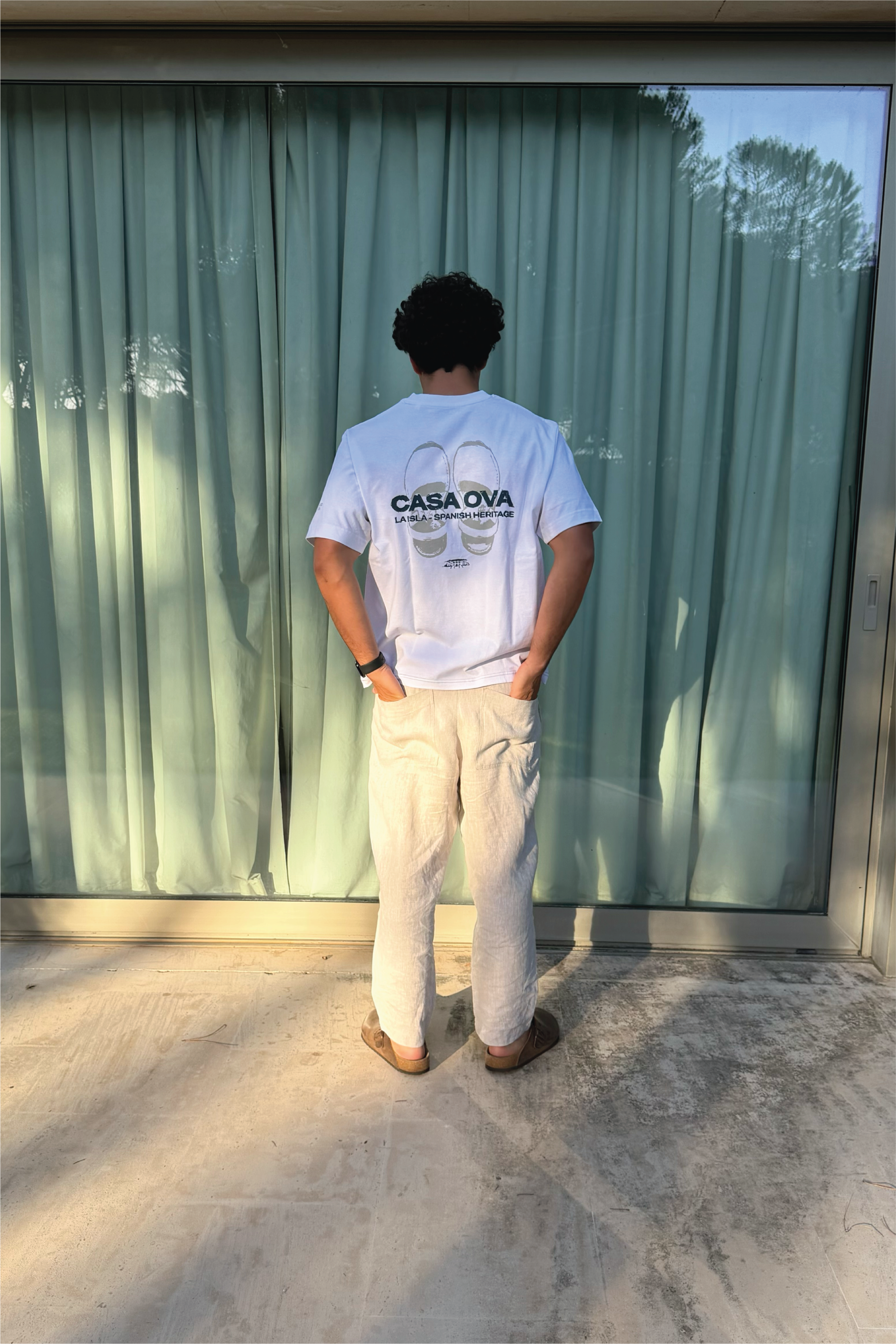 MENORQUINAS WHITE T-SHIRT