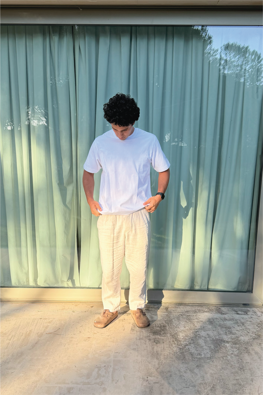 MENORQUINAS WHITE T-SHIRT
