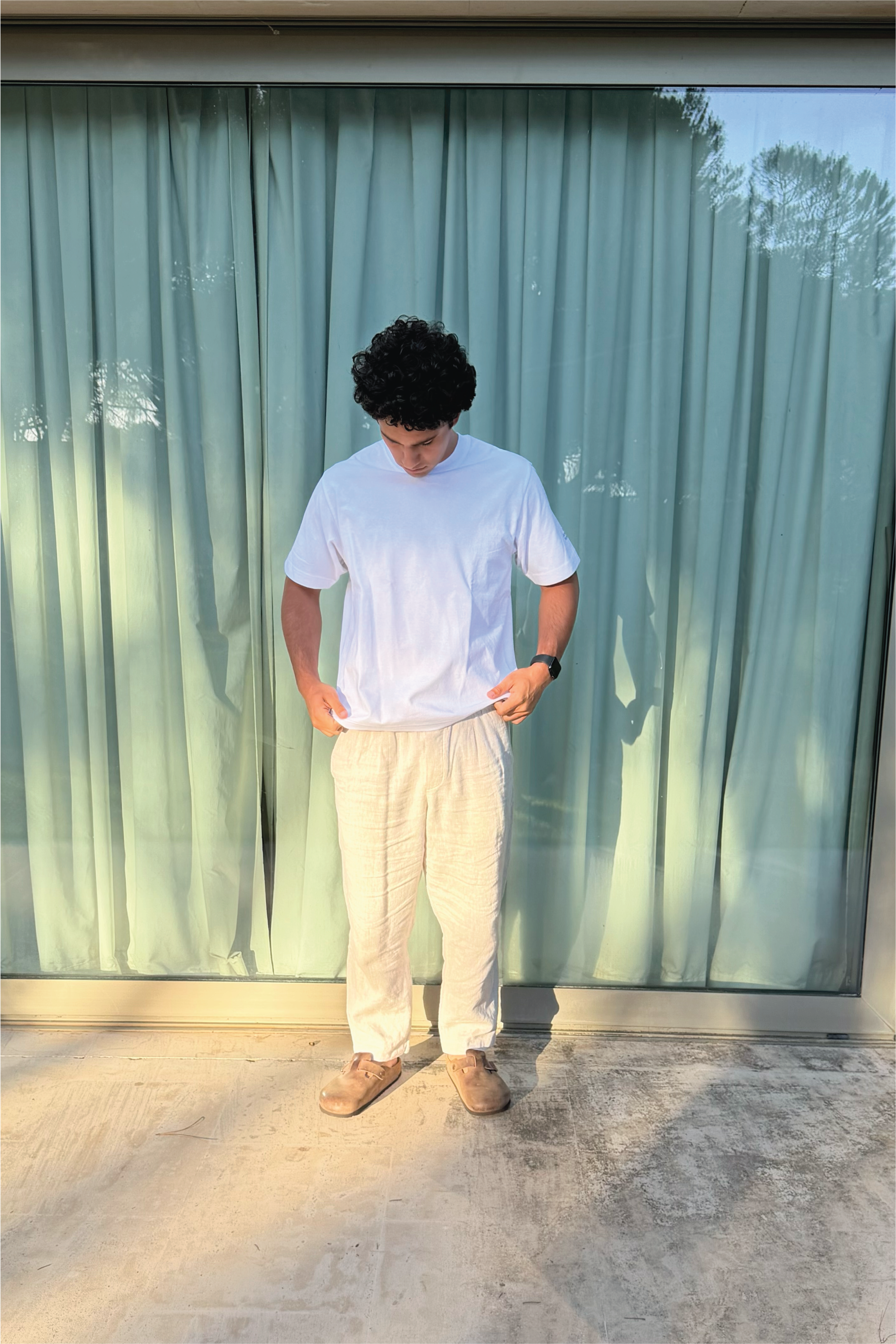 MENORQUINAS WHITE T-SHIRT