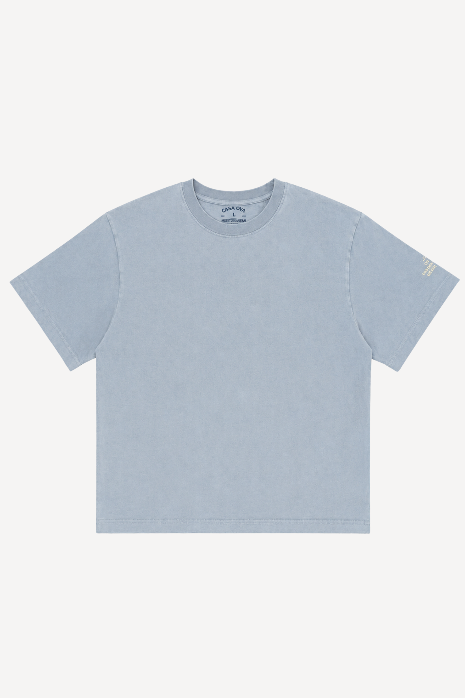 TORO WASHED LIGHT GREY T-SHIRT