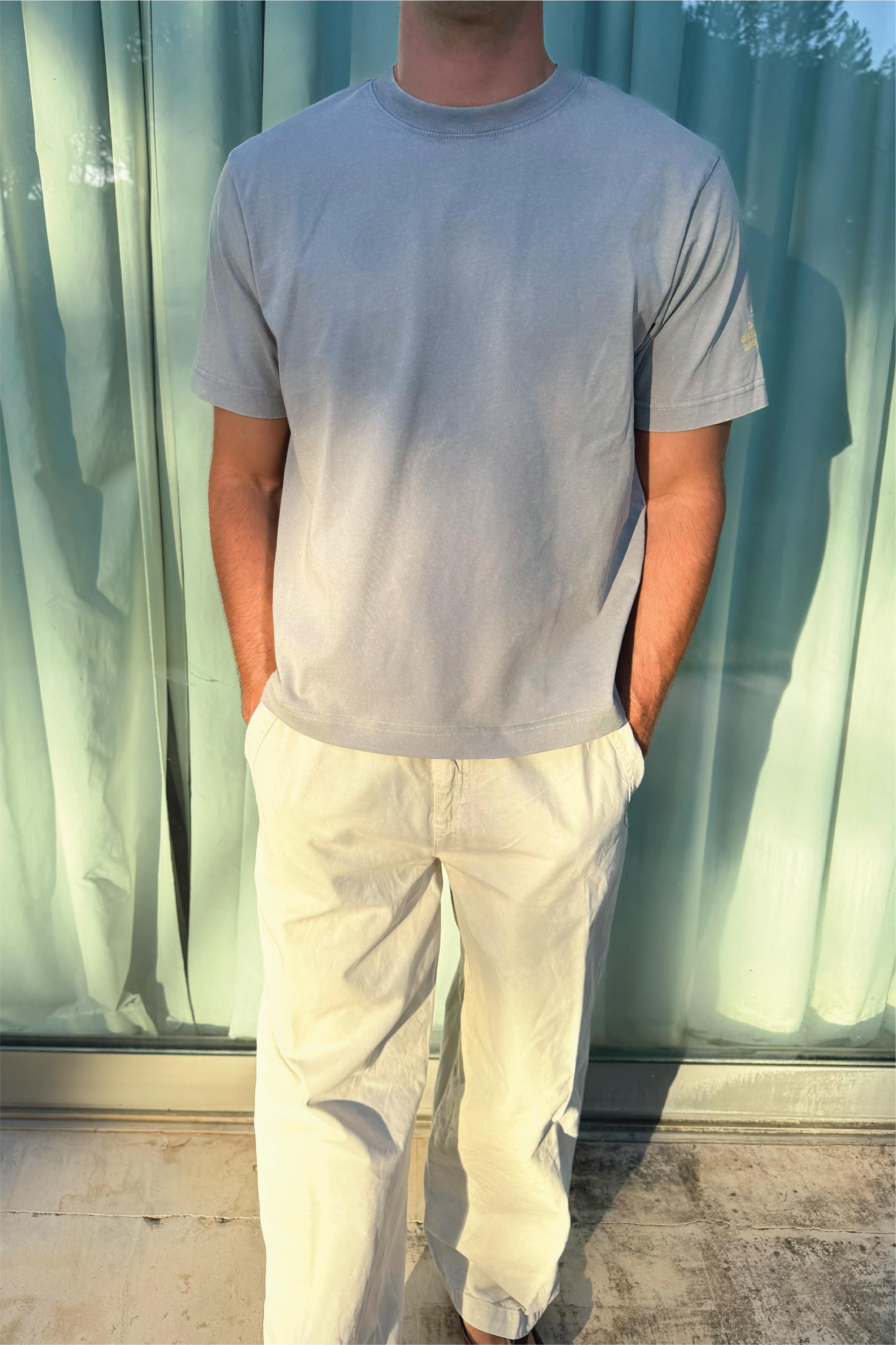 TORO WASHED LIGHT GREY T-SHIRT